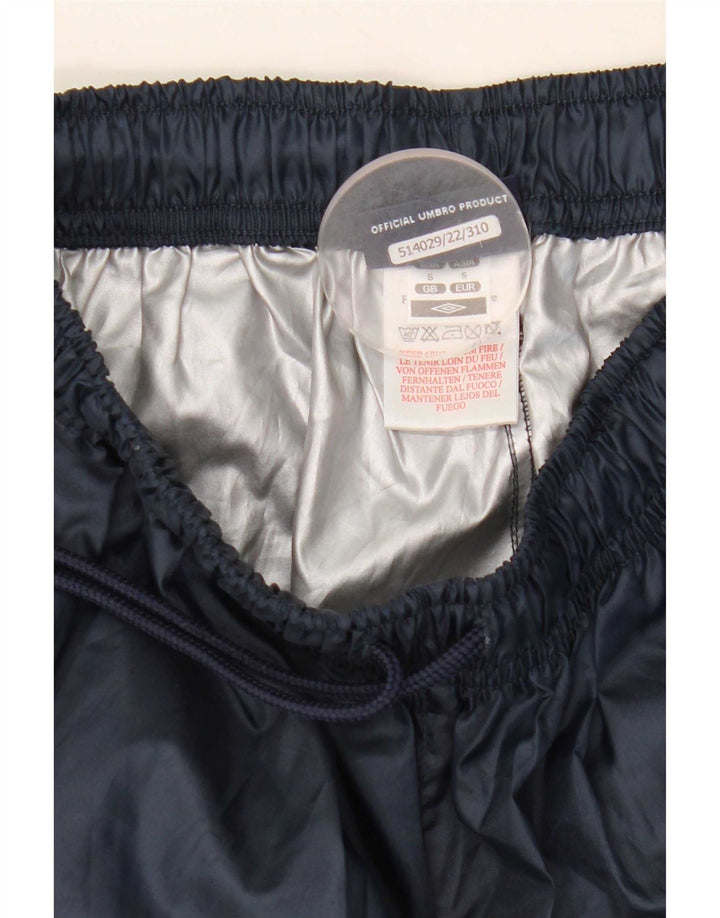 Pantaloni da tuta da uomo Umbro Small in poliestere blu navy