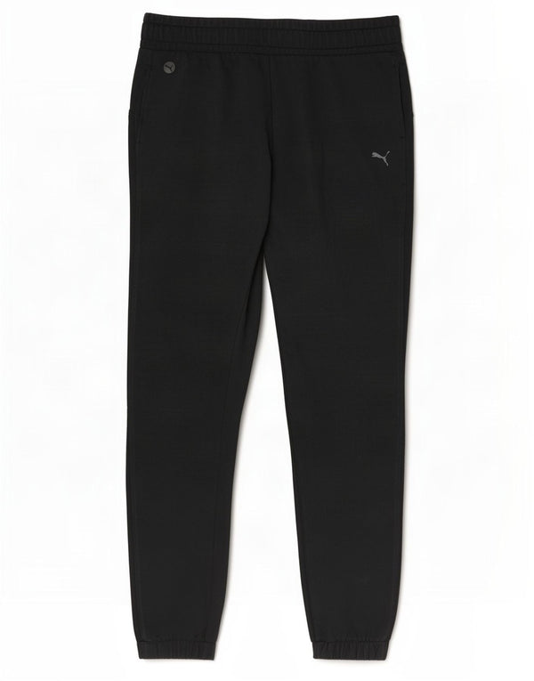 Pantaloni da tuta da donna Puma Joggers UK 16 Large Nero Cotone