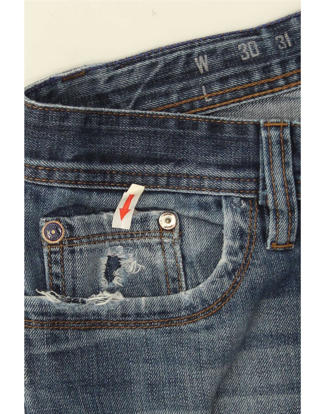 Jeans dritti da uomo Joop W34 L32 blu