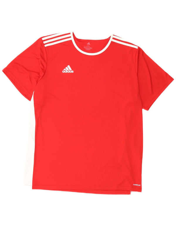 Maglietta Adidas Aeroready da uomo 2XL rossa