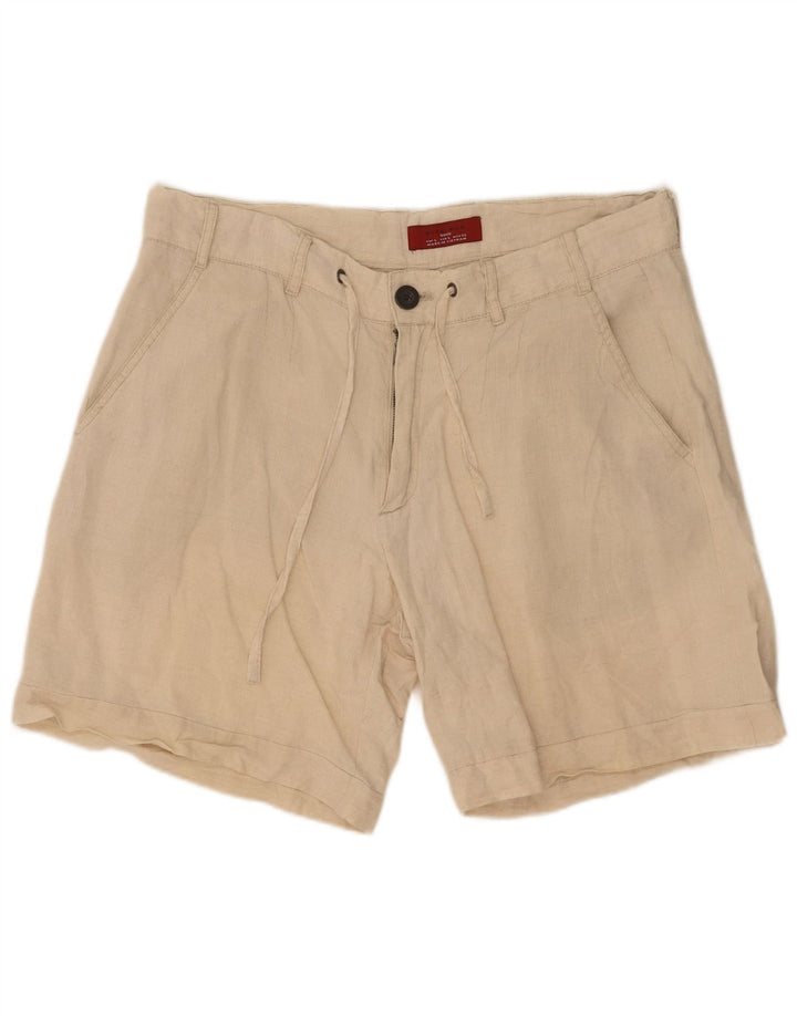 Pantaloncini chino da uomo Zara grandi W32 beige