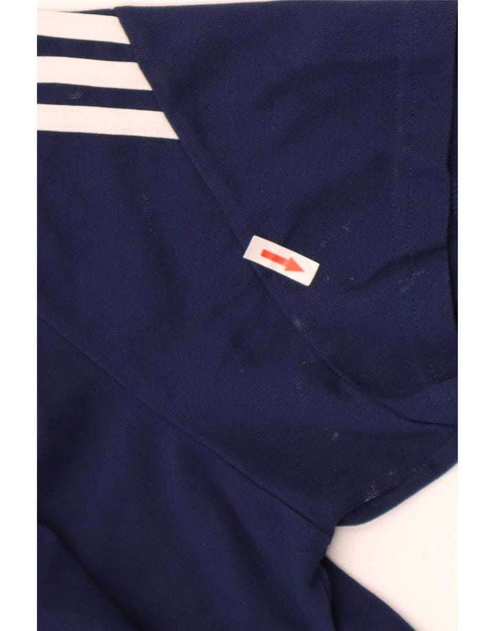 T-shirt da uomo Adidas Top 2XL cotone blu navy