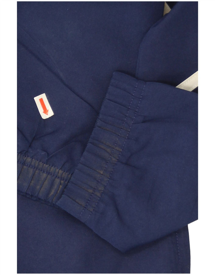 Adidas Giacca da uomo con grafica grafica, giacca grande, colore blu navy