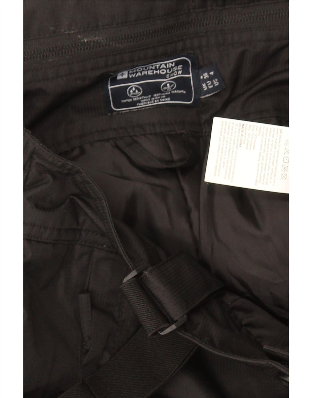 Pantaloni da sci da donna con salopette Mountain Warehouse UK 8 Small neri