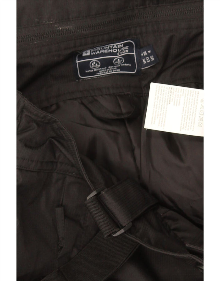 Pantaloni da sci da donna con salopette Mountain Warehouse UK 8 Small neri