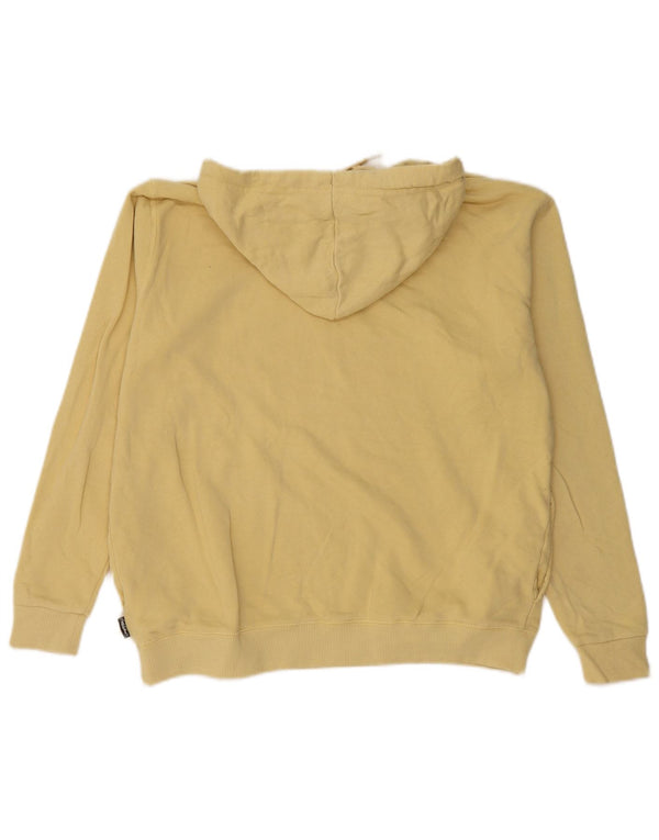 Maglione con cappuccio oversize da donna MOSSIMO US 12 Large in cotone giallo