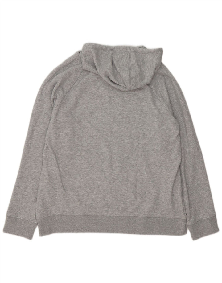 Maglione con cappuccio da uomo Champion, grande cotone chiazzato grigio