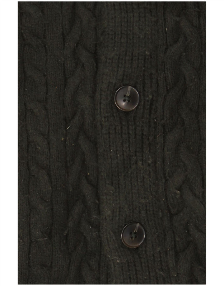 Maglione cardigan da uomo Marks & Spencer medio poliestere kaki