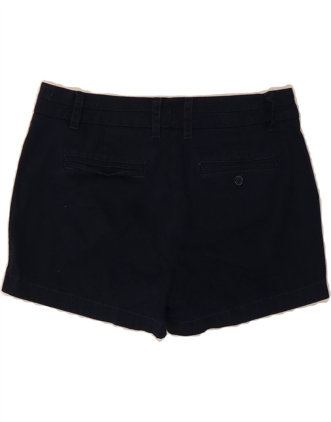 J. CREW Womens Chino Shorts US 6 Medium W32  Navy Blue Cotton Vintage J. Crew and Second-Hand J. Crew from Messina Hembry 