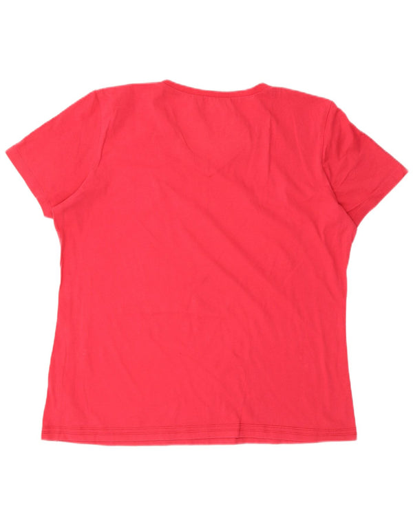 T-shirt da donna Lotto Top UK 14 Large Rosa