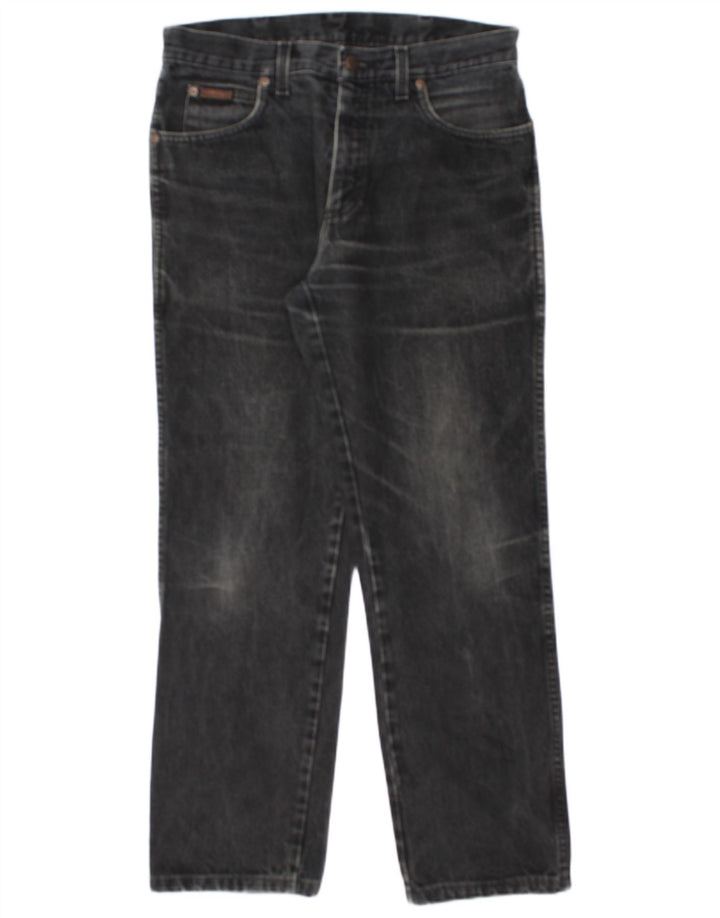 Jeans dritti da uomo Wrangler W30 L30 neri
