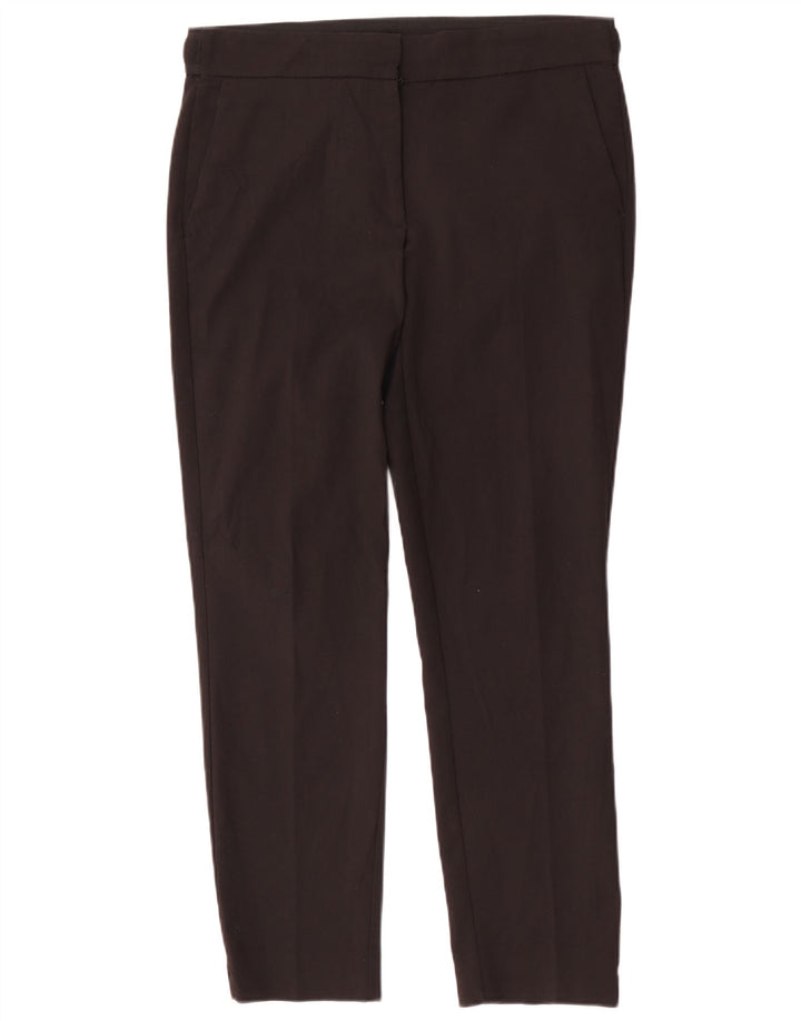 Pantaloni chino slim da donna Zara grandi W30 L27 neri