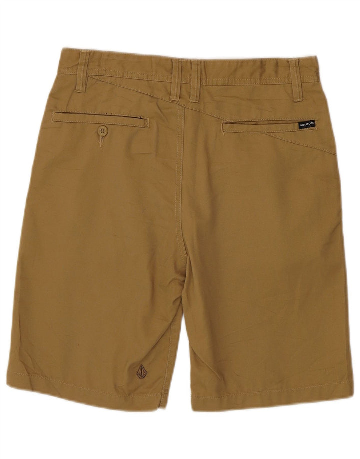 Pantaloncini chino da uomo Volcom W29 piccoli in poliestere kaki