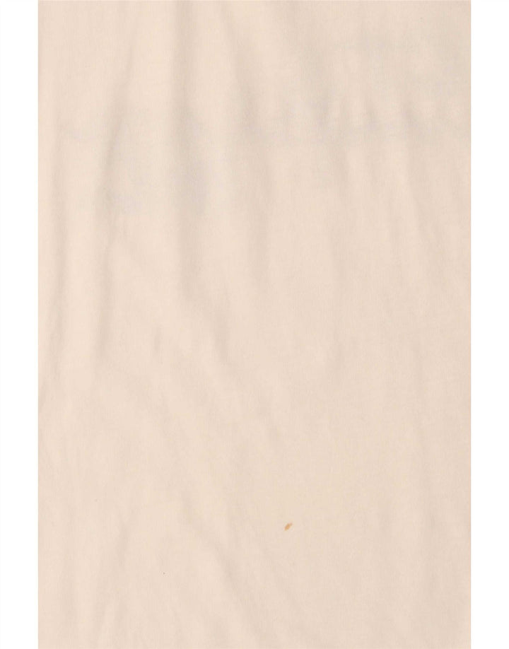 T-shirt grafica da uomo Champion Top grande in cotone bianco