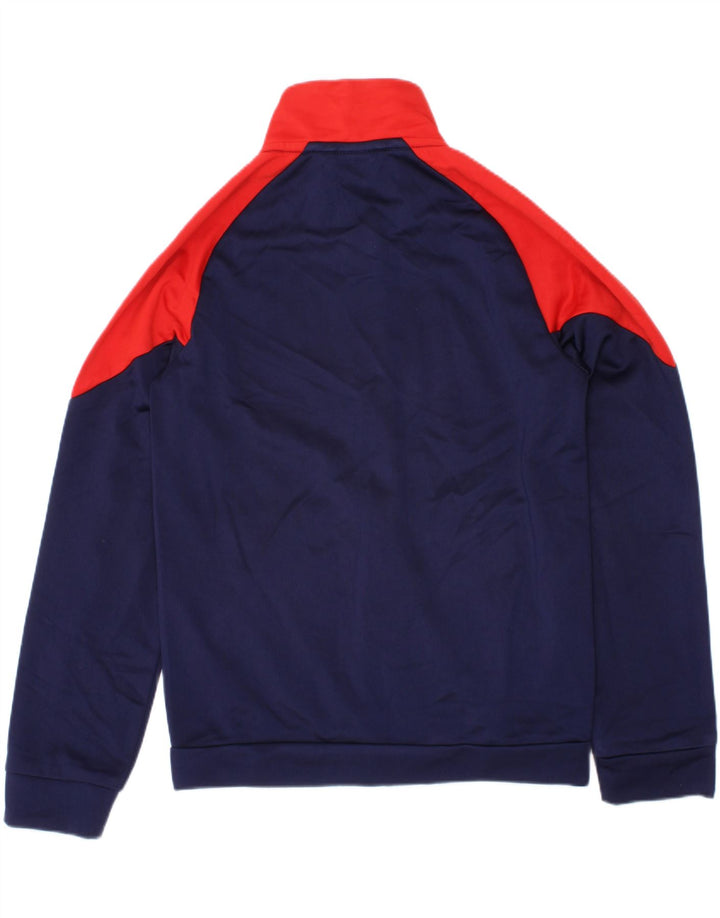 Giacca da tuta grafica da ragazzo Puma 7-8 anni Blu navy Colourblock