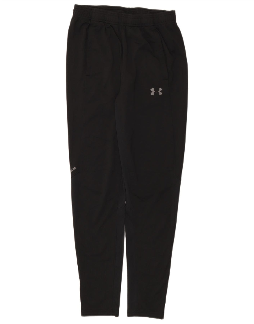 Pantaloni da tuta da uomo Under Armour piccoli in poliestere nero