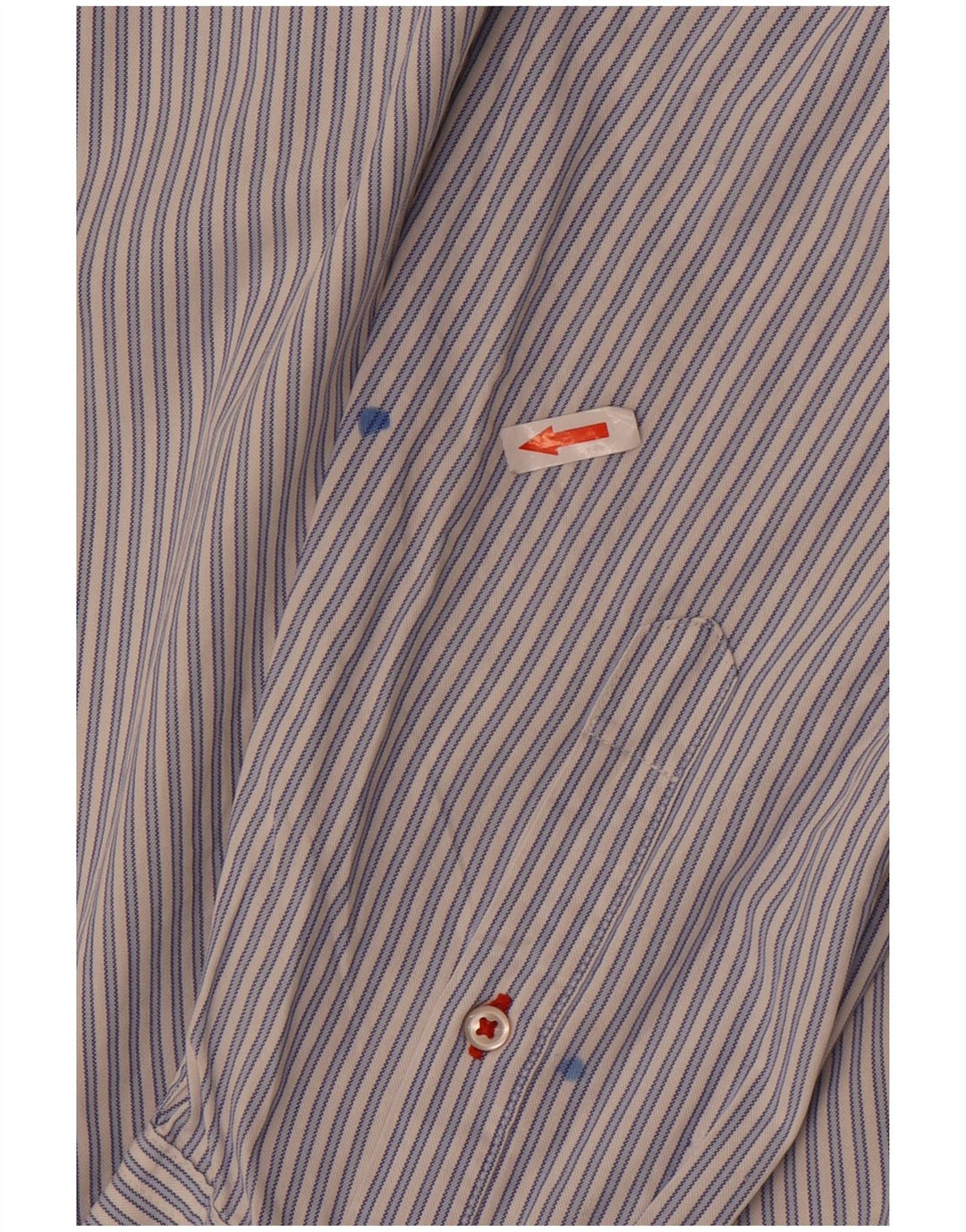 Camicia da uomo Tommy Hilfiger grande a righe blu