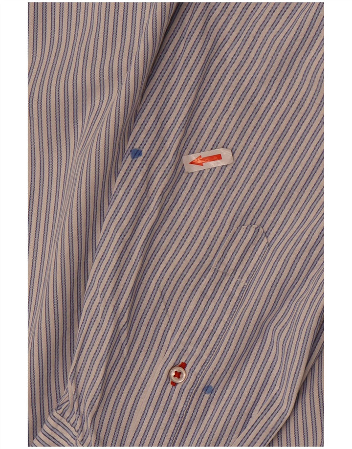 Camicia da uomo Tommy Hilfiger grande a righe blu