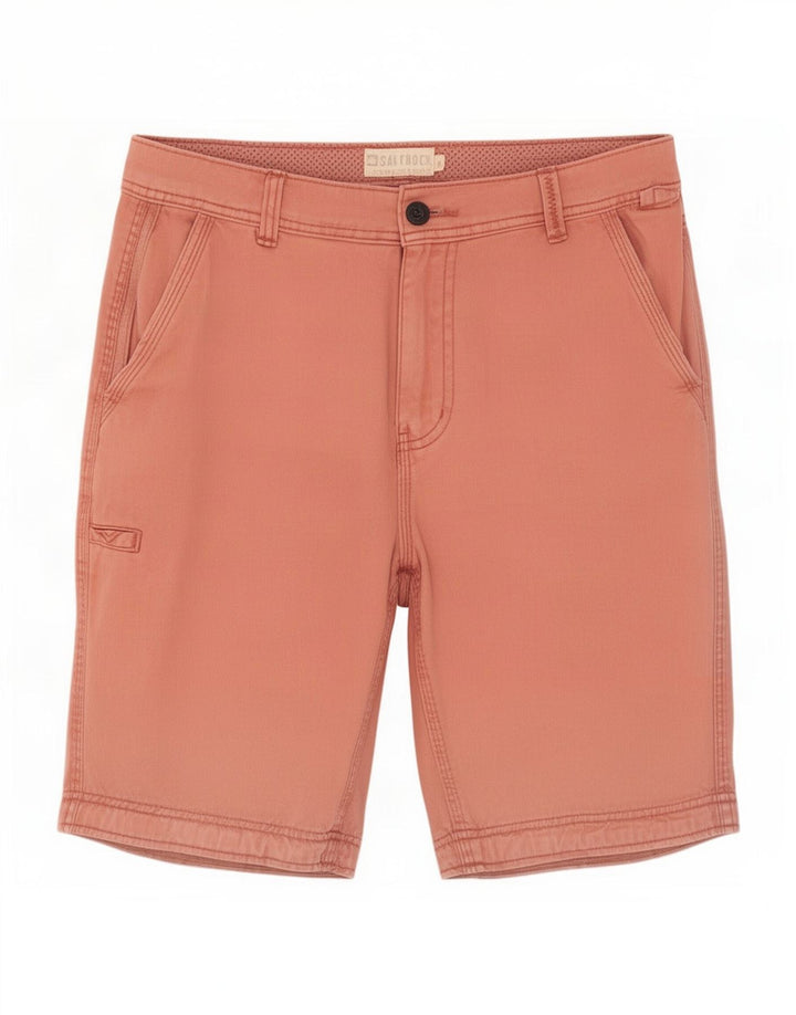 Pantaloncini cargo da uomo Saltrock medi W32 in cotone rosa