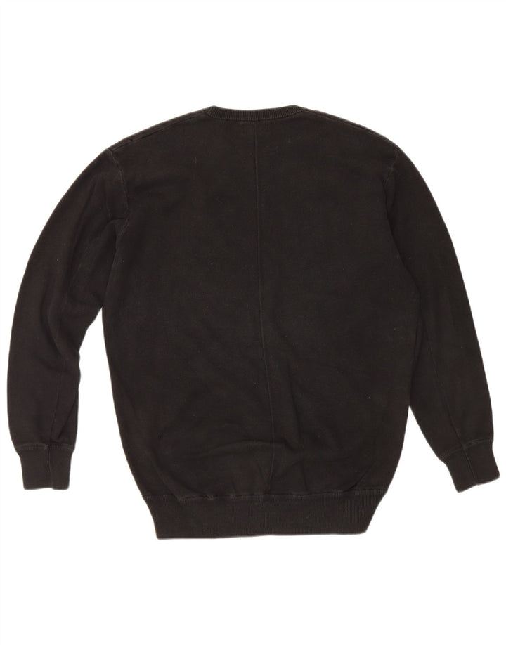 Felpa Zara Da Uomo Maglione Media Nera