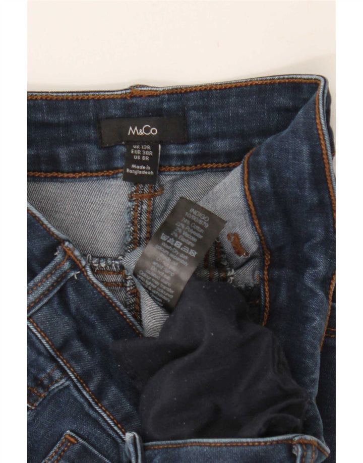 Max & Co. Jeans bootcut da donna UK 12 Medio W34 L30 Blu navy Classico