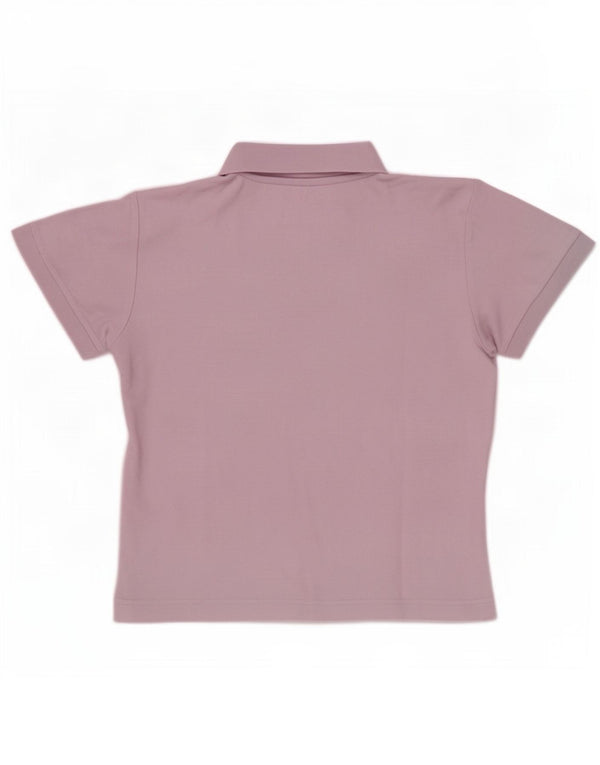 Polo da donna Fila UK 16 grande in cotone rosa