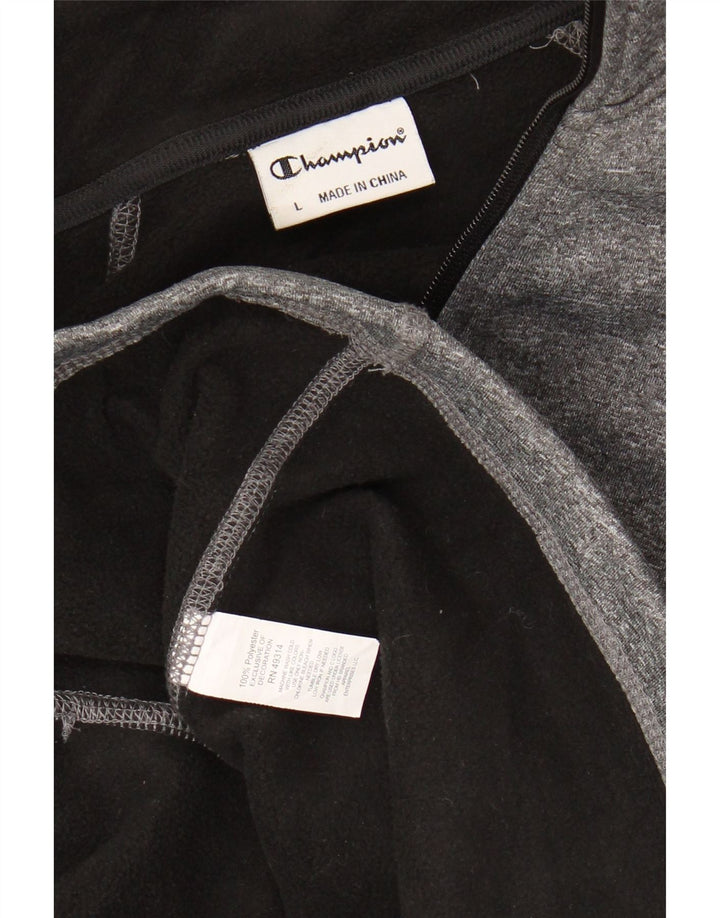 Giacca da tuta da donna Champion UK 16 Large Poliestere chiazzato grigio