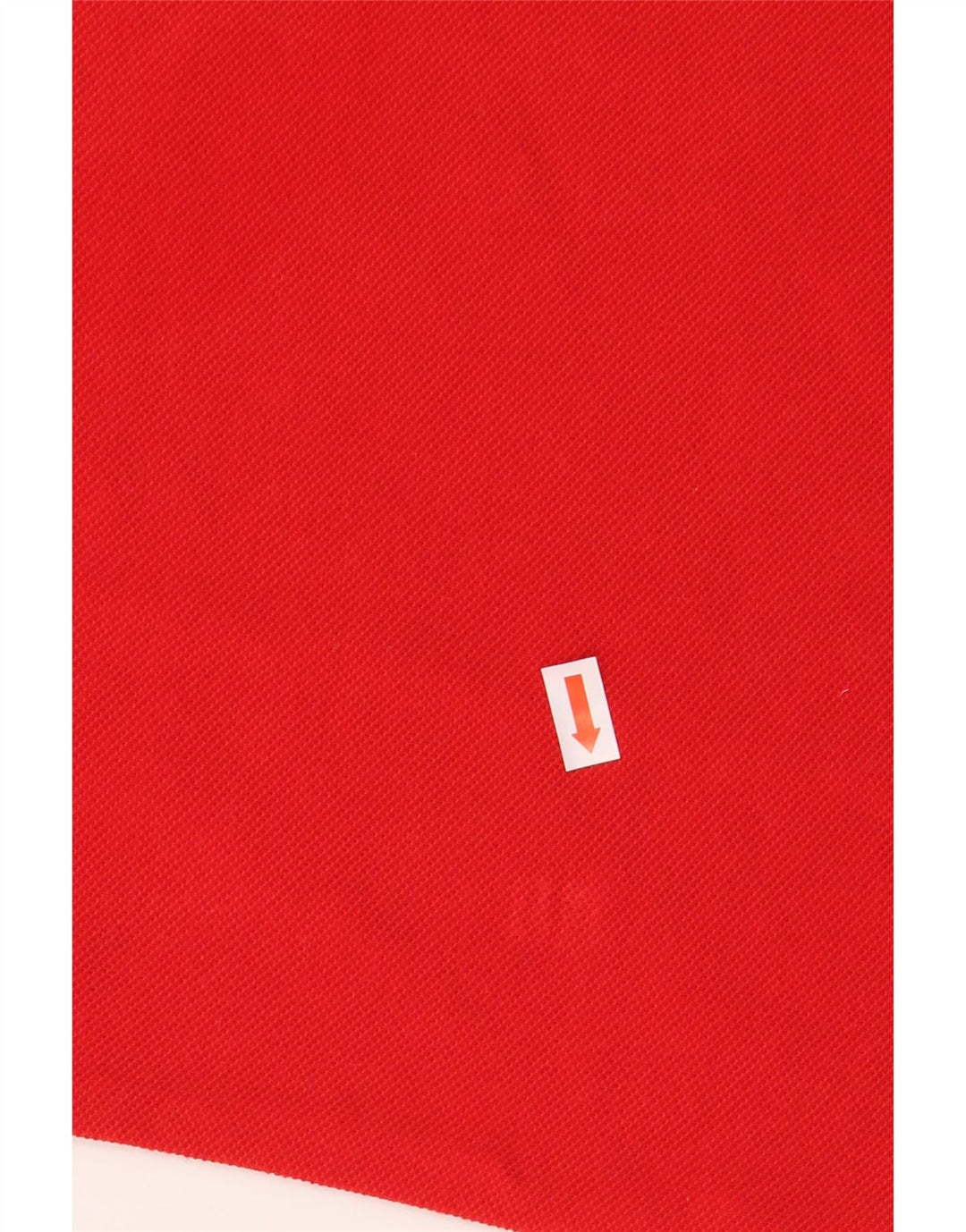 Polo LACOSTE da uomo a maniche lunghe taglia 3 piccola in cotone rosso