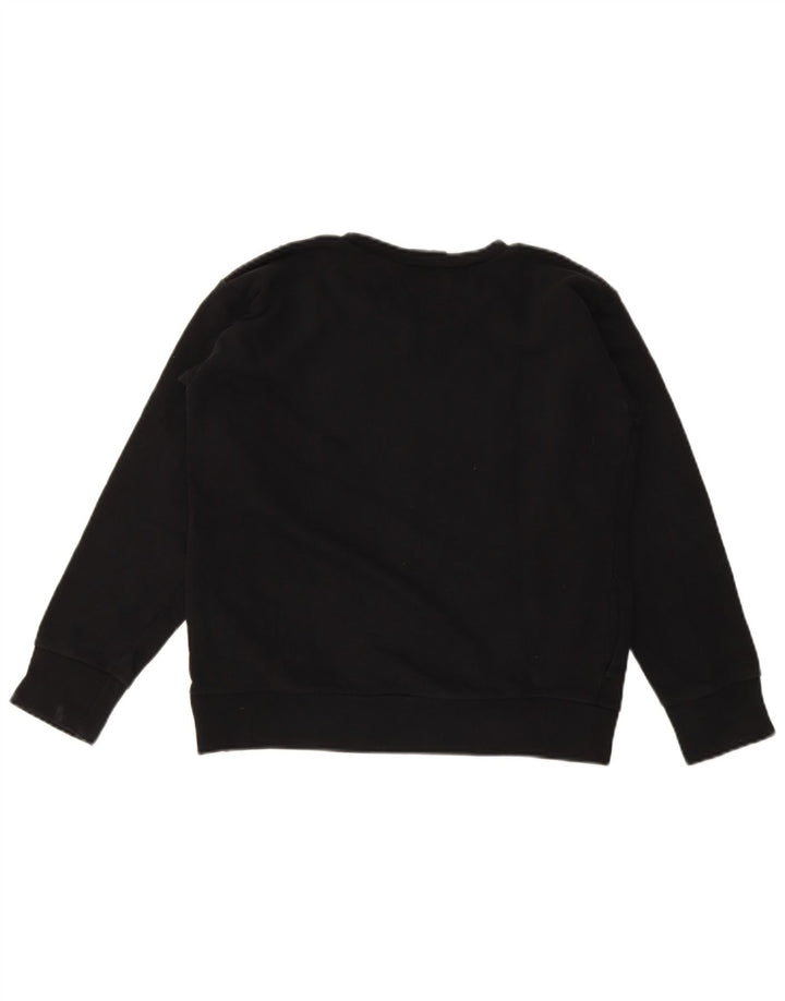 Felpa con grafica da donna Diesel UK 12 cotone nero medio
