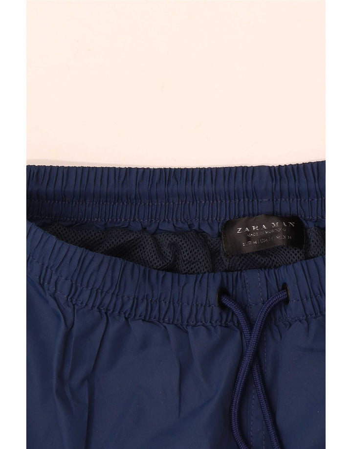 Pantaloncini da bagno Zara da uomo medi blu navy