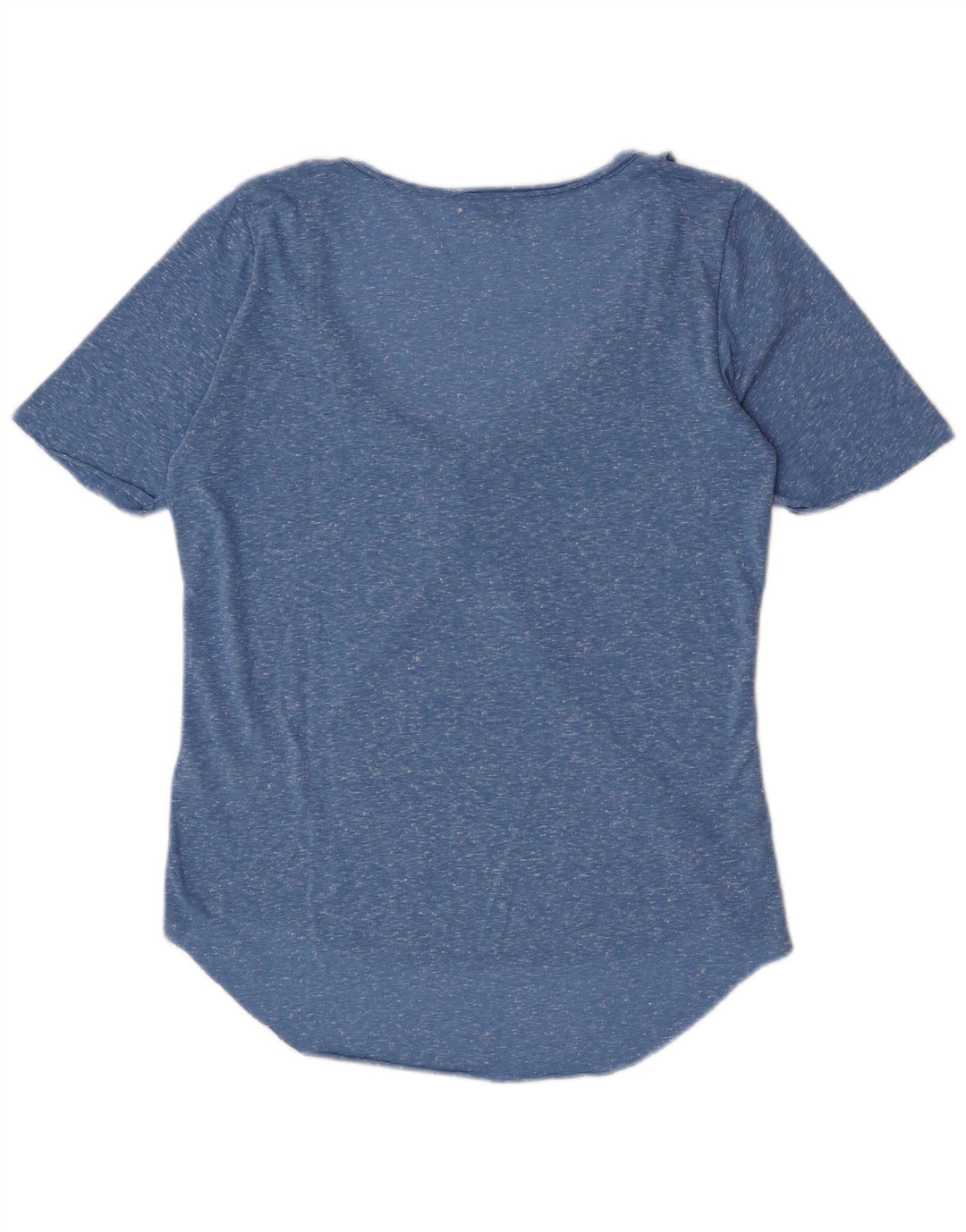 Camicetta da donna Wrangler Top UK 14 Grande cotone screziato blu