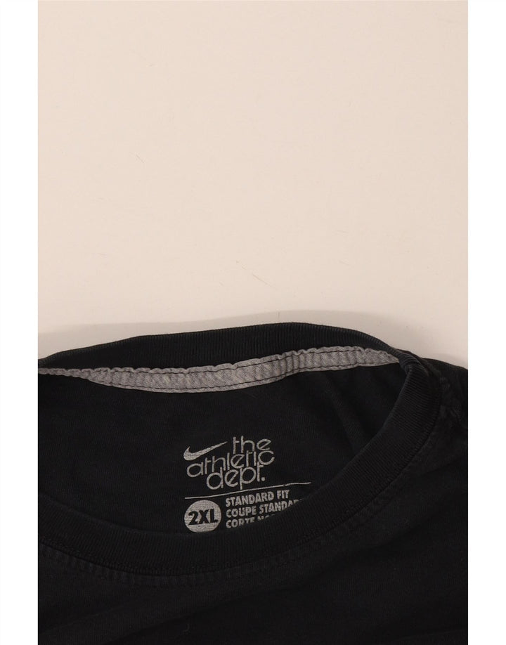 T-shirt grafica da uomo Nike Standard Fit 2XL Grigia