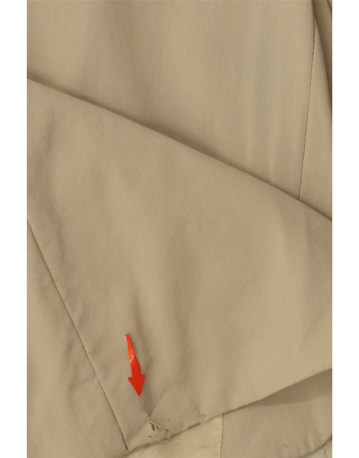 Giacca blazer a 2 bottoni da uomo HUGO BOSS UK 38 lana vergine beige medio