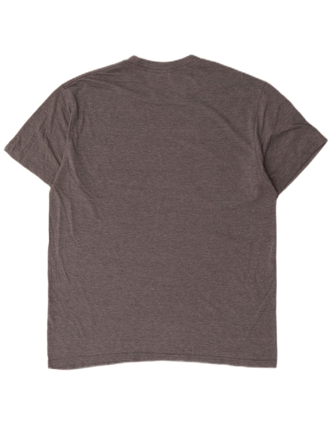 T-shirt grafica da uomo Volcom Top grande in cotone grigio