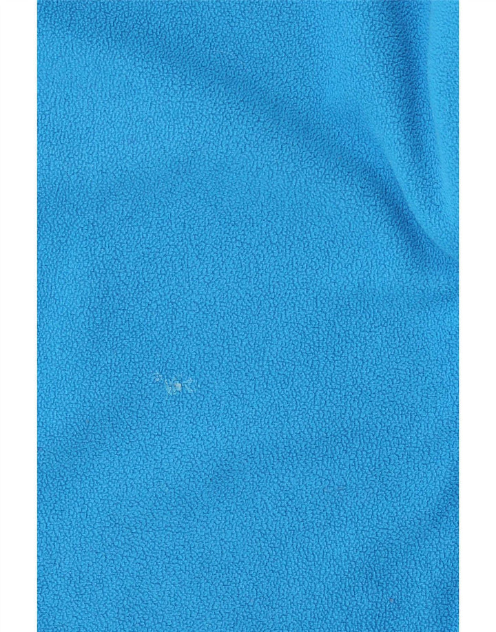 Maglione in pile da uomo The North Face con zip e collo XL in poliestere blu