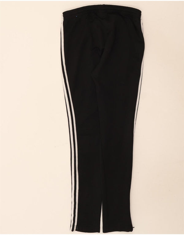 Pantaloni della tuta da donna Adidas UK 12 medio cotone nero