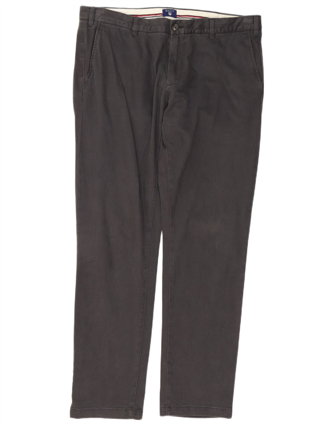 Pantaloni chino dritti da uomo GANT W40 L34 Grigi