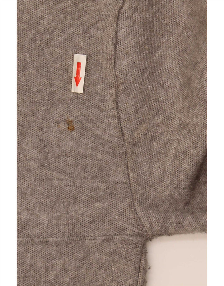 Cappotto oversize da donna Zara UK 10 piccolo grigio chiazzato