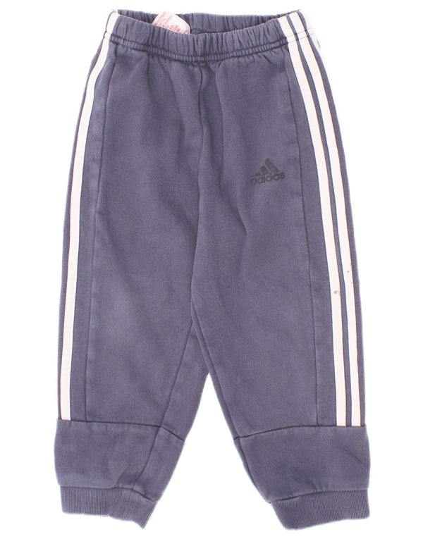 Pantaloni da tuta da ragazzo Adidas Joggers 2-3 anni in cotone blu navy