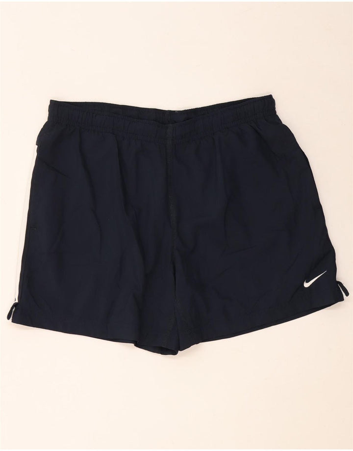 Pantaloncini sportivi NIKE Dri Fit da uomo XL blu navy in poliestere