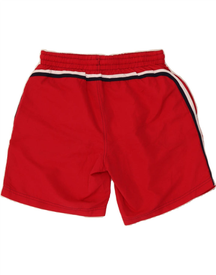 KAPPA Mens Graphic Swimming Shorts Medium  Red Vintage Kappa and Second-Hand Kappa from Messina Hembry 