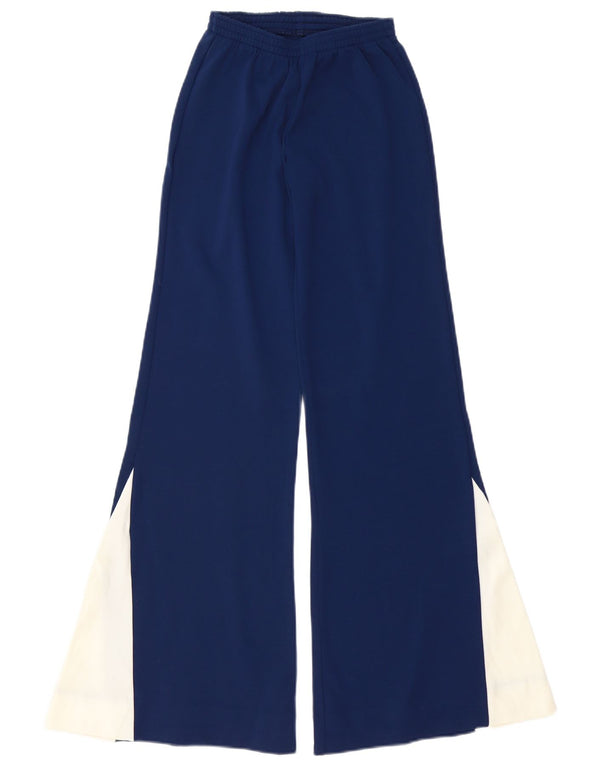 Pantaloni da tuta svasati da donna MEDICO IT 40 Small Blu Navy Colourblock
