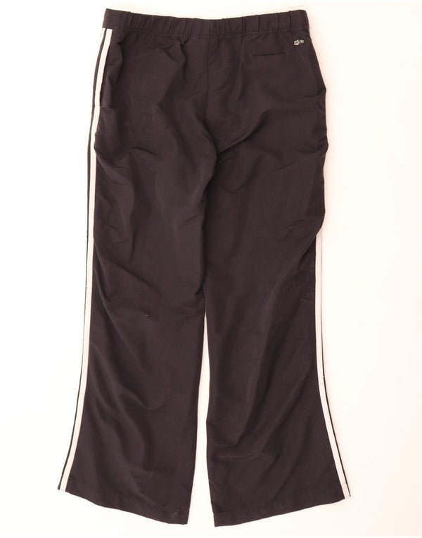 Pantaloni da tuta ADIDAS Climalite da donna UK 12 nylon nero medio