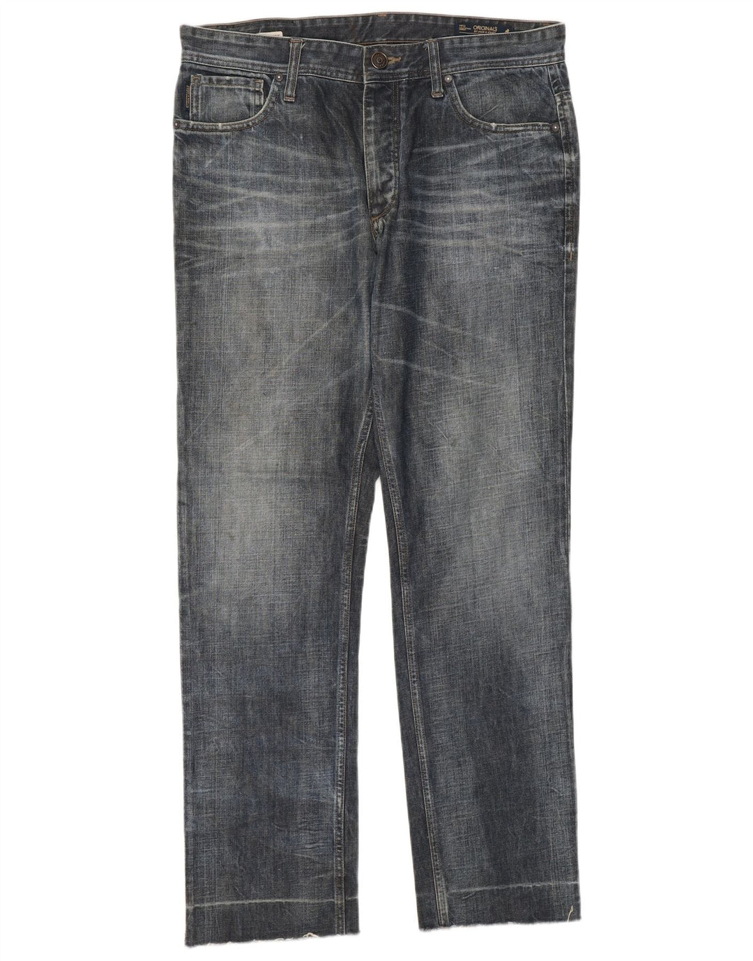 Jeans dritti da uomo Jack & Jones W34 L31 Blu Navy