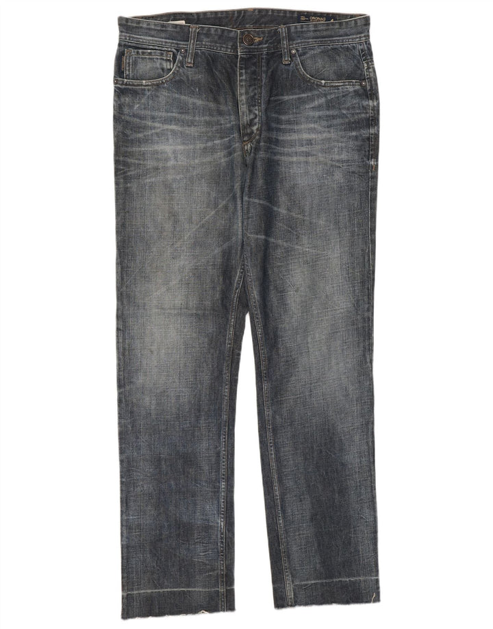 Jeans dritti da uomo Jack & Jones W34 L31 Blu Navy