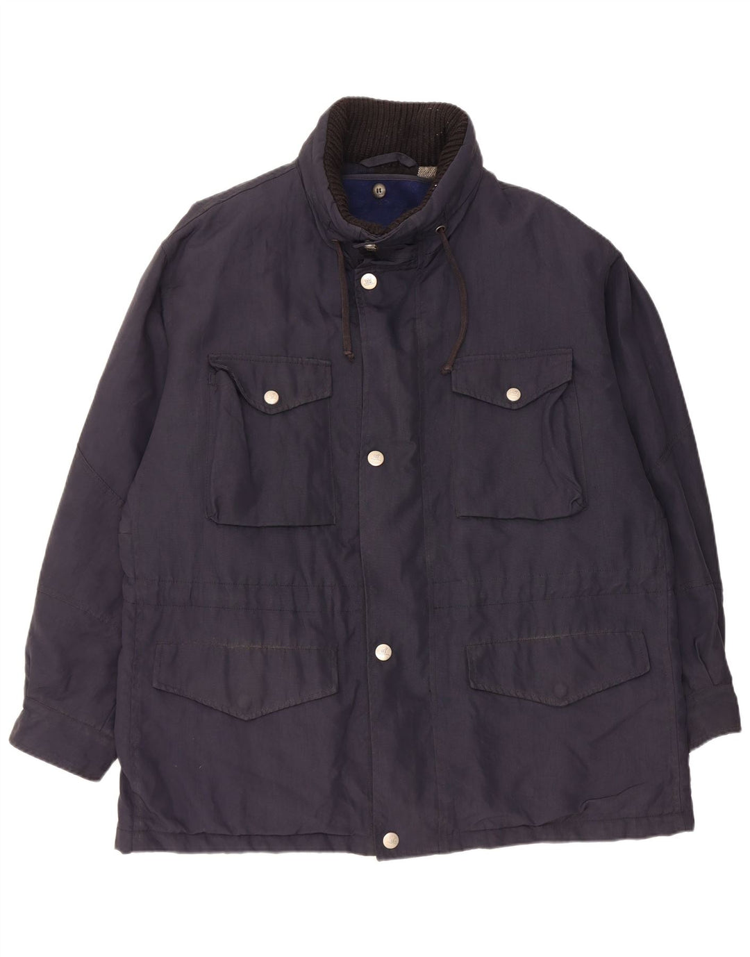 Giacca da uomo Henry Cottons IT 52 XL Nylon blu navy