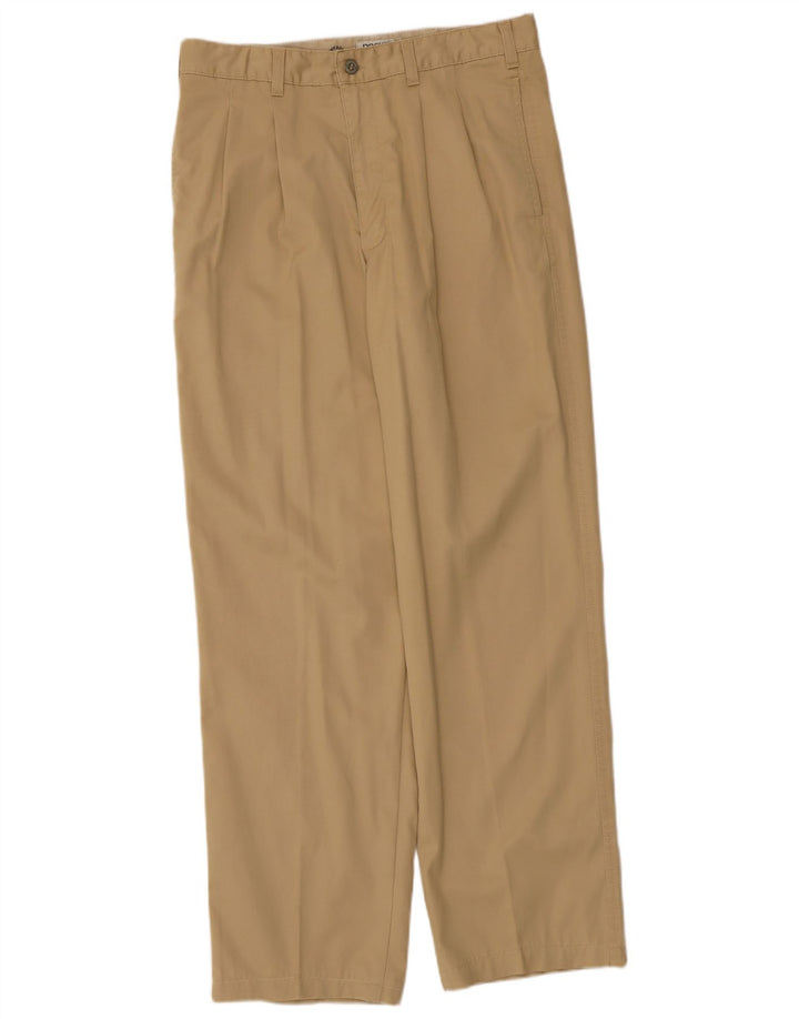 Pantaloni chino con pegging da uomo Dockers W33 L31 Beige