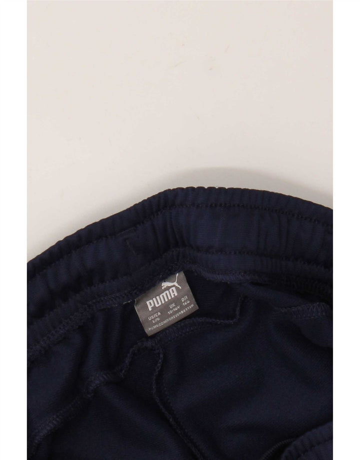 Pantaloni della tuta da ragazzo Puma 13-14 anni Blu Navy