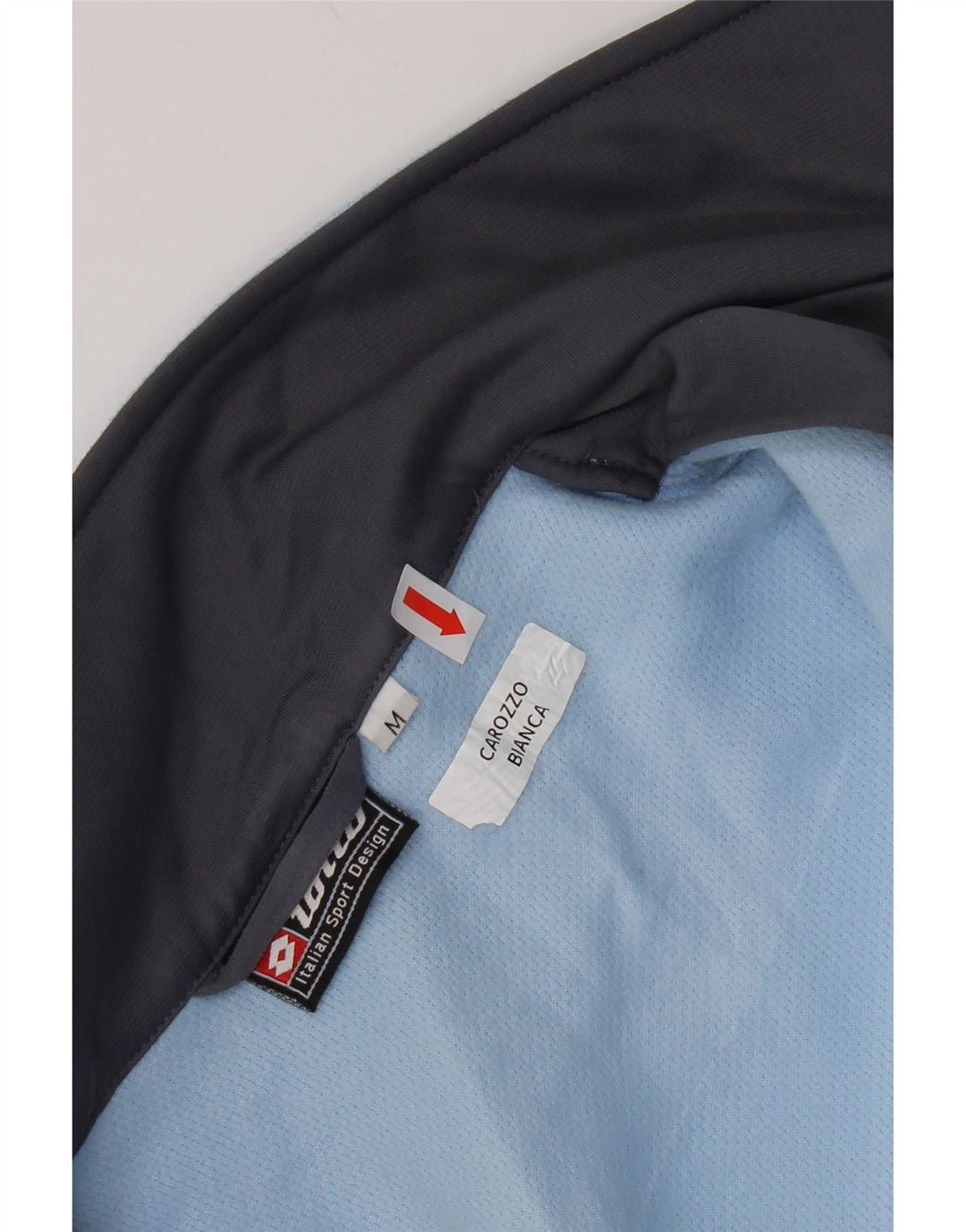 Giacca da tuta da donna Lotto UK 12 Poliestere color block blu medio