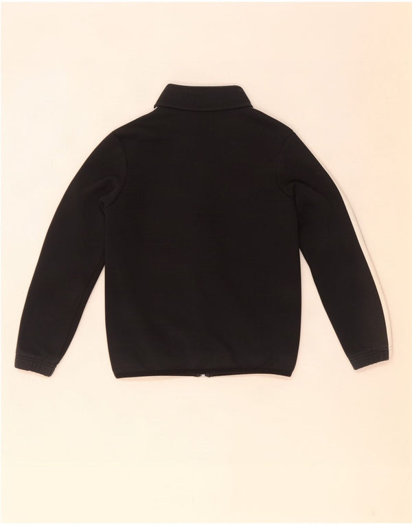 Giacca Top della Tuta da Ragazzo Adidas 9-10 Anni in Cotone Nero